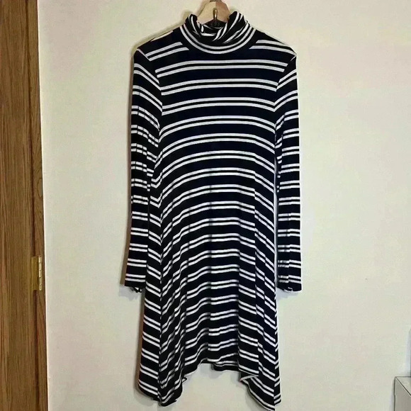 Maeve Turtleneck Swing Dress - Picture 2 of 11